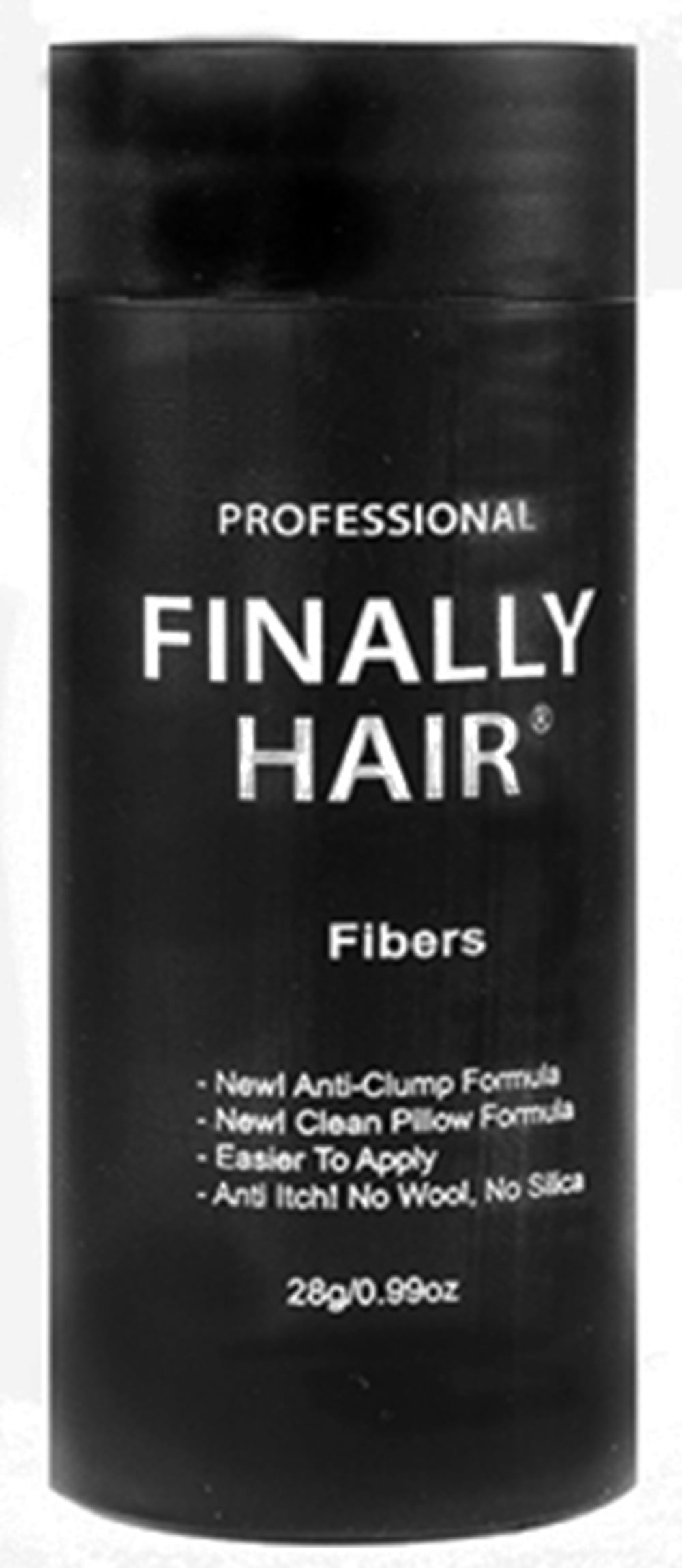 - Hair Fibers - Dark Salt & Pepper - Full Applicator Bottle - 28Gr .99Oz